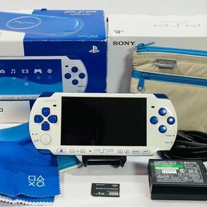 Sony Handheld Console - White and Blue
